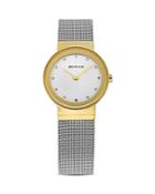 Bering Classic Two-tone Mesh Strap Watch, 26mm