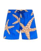 Vilebrequin Boys Sand Starlet Printed Kid Swim Trunks - Little & Big Kid