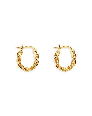 Argento Vivo 15mm Braided Hoop Earrings