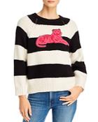 Mother The Boat Square Striped Sweater