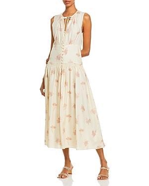 Rebecca Taylor Nora Floral Midi Dress