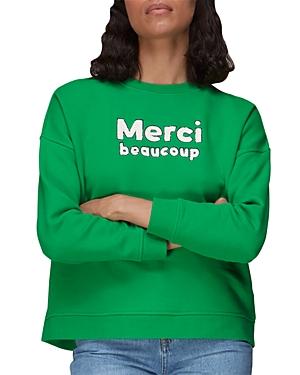 Whistles Merci Beaucoup Sweatshirt