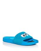 Puma Men's Leadcat Sesame Street Cookie Monster Slide Sandals