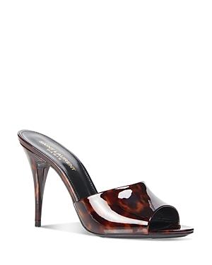 Saint Laurent Women's Sexy Slip On High Heel Sandals