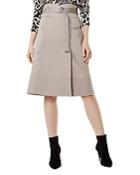 Karen Millen Belted Faux-wrap Skirt
