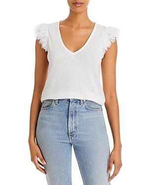 Generation Love Brynn Lace Flutter Sleeve Top