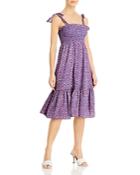 Ava & Esme Floral Crepe Bow Tied Dress (58% Off) - Comparable Value $118