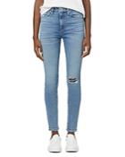 Hudson Barbara High Rise Ankle Super Skinny Jeans In Magic Moon