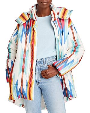 Aqua X Pendleton Cocoon Puffer Coat - 100% Exclusive