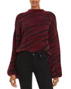 Bardot Zebra Knit Sweater