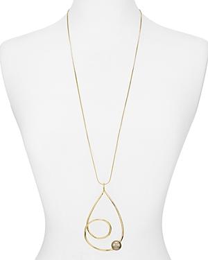 Alexis Bittar Coiled Pendant Necklace, 30