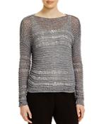 Eileen Fisher Macrame Stripe Sweater - 100% Bloomingdale's Exclusive