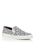 Kenzo Men's Logo Print Slip On Sneakers