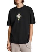 Allsaints Wreath Cotton Logo Graphic Tee