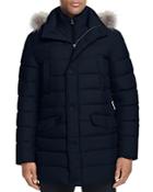 Herno Down Parka With Fur Trim