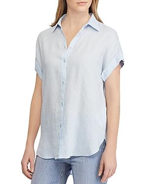 Lauren Ralph Lauren High/low Linen Shirt