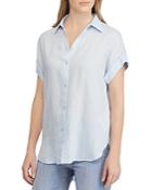 Lauren Ralph Lauren High/low Linen Shirt