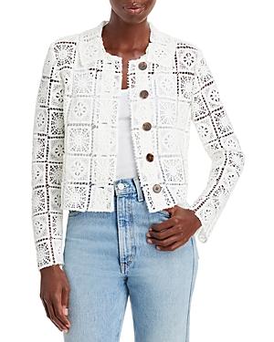 Rebecca Taylor Patchwork Lace Jacket