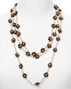 Marc Jacobs Flower Multi Strand Necklace, 21