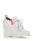 Giuseppe Zanotti Women's Color Pop Hidden Wedge Sneakers