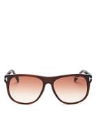 Tom Ford Olivier Square Sunglasses, 57mm