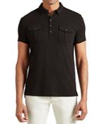 John Varvatos Star Usa Double Pocket Slim Fit Polo Shirt