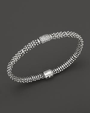 Lagos Muse Sterling Silver Bracelet With Diamonds