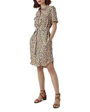 Karen Millen Leopard Print Shirt Dress
