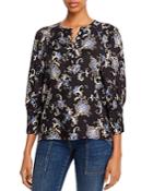 Rebecca Taylor Floral Paisley Top