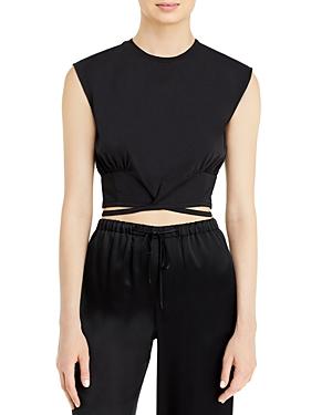 Frame Tied Cropped Muscle Tee