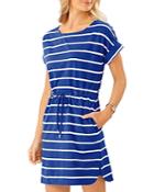 Tommy Bahama Sombra Drawstring Mini Dress