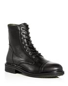 John Varvatos Star Usa Men's Cooper Officer Leather Lace Up Boots