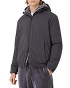 Armani Double Collar Regular Fit Hooded Puffer Jacket