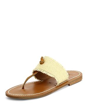 K.jacques Women's Wouri Raffia Sandals