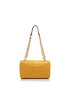 Tory Burch Alexa Suede And Leather Shoulder Bag