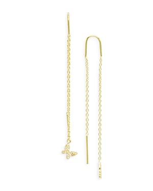 Argento Vivo Butterfly Threader Earrings
