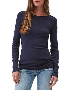 Michael Stars Legacy Raw Edge Band Crewneck Tee