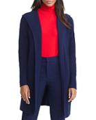 Lauren Ralph Lauren Hooded Ribbed Cardigan