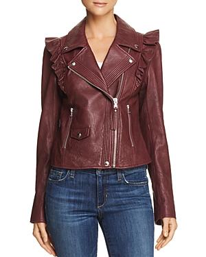 Paige Annika Leather Moto Jacket