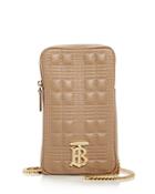 Burberry Lola Mini Quilted Leather Crossbody