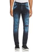 True Religion Rocco Biker Super Slim Fit Jeans In Blue Blaze