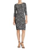 Lauren Ralph Lauren Printed Jersey Dress