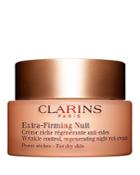 Clarins Extra-firming Wrinkle Control Regenerating Night Cream For Dry Skin