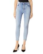 J Brand Lillie High Rise Crop Skinny Jeans In Verity