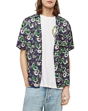 Allsaints Florax Print Camp Shirt