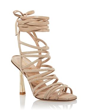 Stuart Weitzman Women's Jaxie 100 Strappy High Heel Sandals