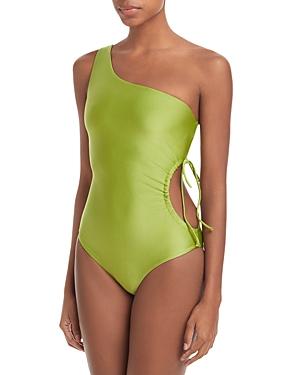 Jade Swim Sena Side Cutout One Piece Swimsuit
