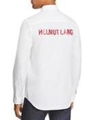 Helmut Lang Back Logo-print Regular Fit Shirt