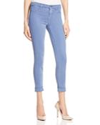 J Brand Anja Ankle Cuff Jeans In Moonlight Blue
