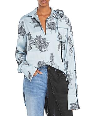 Hellessy Legacy Floral Print Blouse